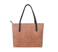 Hnnkloy Hammered Copper Look,PU Leather Handbag Large Capacity Tote Bag Women's Shoulder Bag for Work Travel