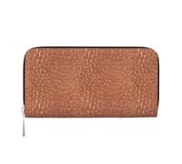 Hnnkloy Hammered Copper Look, PU Leather Wallets Large Capacity Clutch Wallet for Men Women