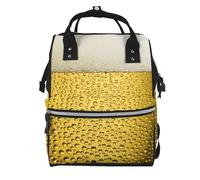 Hnnkloy Ice Cold Beer Design, Large Capacity Mummy Backpack Diaper Bag Travel Backpack for Outdoor