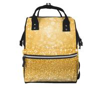 Hnnkloy Images Of Glitter, Large Capacity Mummy Backpack Diaper Bag Travel Backpack for Outdoor