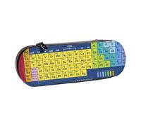 Hnnkloy Leather Pencil Case Organizer for Stationery Storage,Periodic Table of The Element
