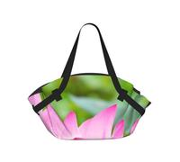 Hnnkloy Lotus Flower And Bud,Portable Camping Mat Multifunctional Foldable Picnic Blanket As Camping Tote Bag For Traveling