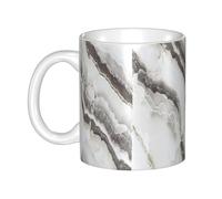 Hnnkloy Natural Granite Marble,Ceramic Mug Large Coffee Cup Suitable for Kitchen Restaurant Office Coffee Shop 330ml