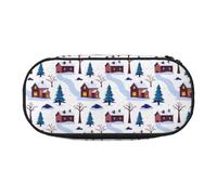 Hnnkloy Pen Bag Large Capacity Pencil Case 22cm Durable Storage,Chow Shepherd Mix Chow Chow