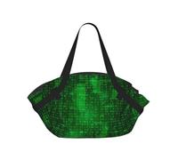 Hnnkloy Programmer Binary Data Coding,Portable Camping Mat Multifunctional Foldable Picnic Blanket As Camping Tote Bag For Traveling