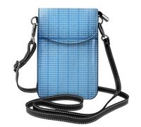 Hnnkloy Programmer Blue Binary Computer Code, Cell Phone Purses For Women, Small Crossbody Bags - PU Leather Cellphone Wallet With Credit Card Slots