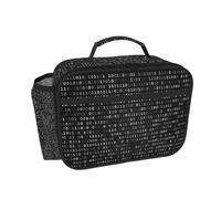 Hnnkloy Programmer Code Black Black, Portable Lunch Bag Durable Lunch Box Insulated Tote Bag Reusable Cooler Bag