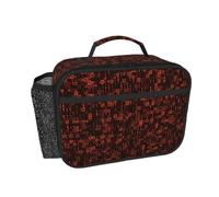 Hnnkloy Programmer Code Red, Portable Lunch Bag Durable Lunch Box Insulated Tote Bag Reusable Cooler Bag