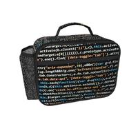 Hnnkloy Programmer Programming Code, Portable Lunch Bag Durable Lunch Box Insulated Tote Bag Reusable Cooler Bag
