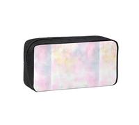Hnnkloy Soft Pastel Bright Colored Calm Abstract The Arts, Big Capacity Pencil Case Portable Pen Pouch Stationery Bag for School Office
