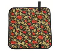 Hnnkloy Traditional Russian Khokhloma,Folding Seat Mat, Oxford Cloth Sit Mat, Portable Seat Cushion for Outdoor Camping Traveling