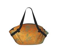 Hnnkloy Trendy Rich Copper Patina Metallic,Portable Camping Mat Multifunctional Foldable Picnic Blanket As Camping Tote Bag For Traveling