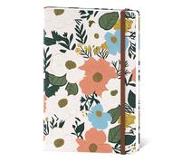 Hnogri Lined Journal Notebook, Hardcover Journal for Women, 160 Pages Thick Paper, Medium 5.7 x 8.4 in, Cute Aesthetic Floral A5 Ruled Notebook for Writing Journaling Work School Office, Cute Flower