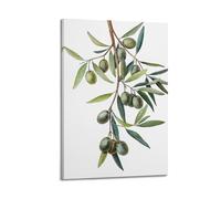 HNPBB Vintage Plants Poster Olive Painting Poster Decorative Painting Canvas Wall Posters And Art Picture Print Modern Family Bedroom Decor Posters 20x30inch(50x75cm)