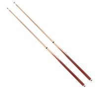 HNQQ 58 2-Pieces Pool Cue Stick with Coffee Color and 13mm Leather Tip Weight 20OZ (58" Set of 2)