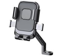 HNsdsvcd 360 Degree Rotating Motorcycle Phone Holder Handlebar/Rearview Mounted Cellphone Cradles Stand For Scooter Bike