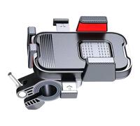HNsdsvcd 360 Degree Rotating Motorcycle Phone Holder Handlebar/Rearview Mounted Cellphone Cradles Stand For Scooter Bike