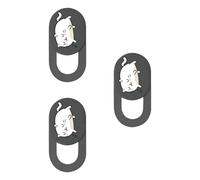 HNsdsvcd 3pcs Cartoon Kitten Camera Covers Webcam Covers Slide Web Camera Phone Camera Covers Protect Your Security