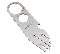 HNsdsvcd Bike Disc Brake Alignment Tool Bike Brake Wrench Bike Disc Brake Pad Adjustment Tool 3 Slot Depth 40mm 20mm 14G Bike Disc Brake Alignment Tool Bike Disc Brake Pad And Rotor Alignment Tool