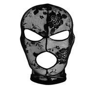 HNsdsvcd Delicate Embroidery Lace Face Veil For Women Airy Stretchy Tulle Fashion Accessories Unknown Mystery Play Fashion Lace Face Cover Accessory