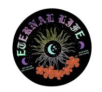 HNsdsvcd Dowsing Divinations Mat Pad Moon Sun Star Astrology Pendulums Chart Mat Balancing Meditations Decoration Tarots Pad