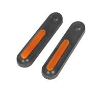 HNsdsvcd Electric Scooter Wheel Covers Reflective Protective Shell Side Reflective Strips Front Rear Tube Night Reflector Tube Night Reflector
