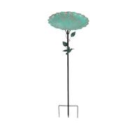 HNsdsvcd Elegant Bird Bath For Garden Patios And Yard Weather Resistant Freestanding With Stable Prongs Base Garden Bird Bath