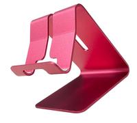 HNsdsvcd Ergonomic Cellphone Tablet Mount Desk Accessory Metal Construction Anti Scratch Surfaces For Movie Watching Aluminum Phone Stand For Streaming