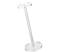 HNsdsvcd Fashionable Clear Sturdy Acrylic Materials Hat Display Stands with Stable Base Designd for Various Hat Elegant Styles