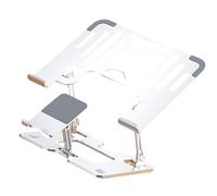 HNsdsvcd Foldable Laptop Stand Portable Desktop Bracket Phone Holder With Soft Silicone Slip Proof Pad Alloy Steel Construction Aluminum Alloy Laptop Stand