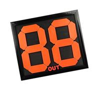 HNsdsvcd Football Manual Substitution Board Card 4 Digits Football Soccer Substitution Board For Change Player And Time Display