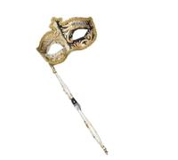 HNsdsvcd Halloween Party Costume Carnivals With Holding Stick Retro Musical Note Masquerade Mardi Gras Mardi Gras Masquerade Carnivals Halloween Venetians