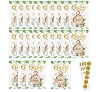 HNsdsvcd Pack Of 24 Entertaining Baby Showers Lotteries Tickets Scratch Raffle Cards Multifunctional Game Cards For Party