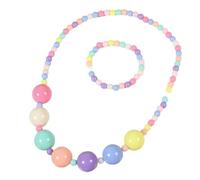 HNsdsvcd Practical Beaded Necklace And Set Colorful Beaded Necklace Festival Jewelry Set Suitable For Celebration