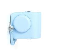 HNsdsvcd Protective Case for Mini12 Instants Film Camera PU Leather Bag Covers with Removable Straps Adjustable Shoulder Straps