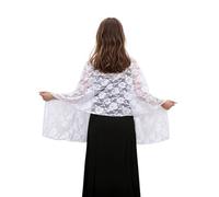 HNsdsvcd Religious Prayer Shawl Devotional Shawl Two Tone Embroidered Print Shawl For Mass Weddings And Funerals