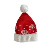 HNsdsvcd Soft Infant Santa Caps Wool 48 To 52cm Baby Christmas Outfit Multiple Styles & Comforatble Wear For Baby Aged 0-3 Year