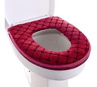 HNsdsvcd Soft Toilet Seat Cover Washable Toilet Seat Cover Pads Toilet Seat Cover Soft Toilet Seat Cushion Warmer With Toilet Seat Covers For Bathroom Toilet Seat Cover Pad With Toilet Seat Mat