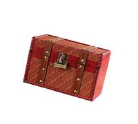 HNsdsvcd Stylish Packaging Box Vintage Necklace Storage Box Jewelry Packaging Wood Texture Jewelry Case for Rings Wood Organizers for Accessories