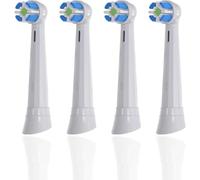 HNTR Compatible Oral-B iO Replacement Heads | 4 Pack | Budget iO Toothbrush Head for Series 3-10 Replacements for Light Brushing | Soft Bristles | Not Original - Basic Functionality