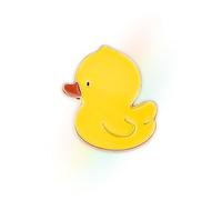 HNTR® Cute Yellow Enamel Duck Pins | Fun Rubber Duck Gifts for Ducks Enthusiasts | Pin Badge for Backpacks, Hats & Jackets