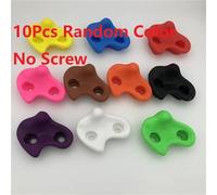 HNULGVI Climbing Holds 10Pcs Colourful Pig Nose Shape Rock Climbing Holds Indoor Outdoor Playground Build Wood Wall Stones for Indoor