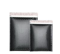 HNULGVI Parcel Bags 50Pcs Business Supplies Bubble Mailer Envelope Mailing Office School(Black,13 * 15cm)