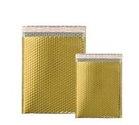 HNULGVI Parcel Bags 50Pcs Business Supplies Bubble Mailer Envelope Mailing Office School(Gold,15 * 20cm)