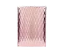 HNULGVI Parcel Bags 50Pcs Business Supplies Bubble Mailer Envelope Mailing Office School(Rose Gold,13 * 15cm)