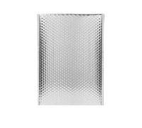 HNULGVI Parcel Bags 50Pcs Business Supplies Bubble Mailer Envelope Mailing Office School(Silver,15 * 20cm)