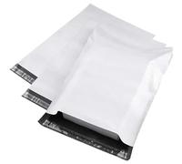 HNULGVI Parcel Bags Gray White Mail Express Bags Ploy Opaque Envelope Storage Courier Mailing Seal(32X40X5cm 20pcs)