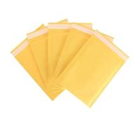 HNULGVI Parcel Bags Kraft Paper Bubble Envelopes Padded Mailers Self Seal Packaging Bag Courier Storage Bags(11x13cm-50pcs)
