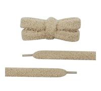 HNULGVI Shoelace 2 Pair 15mm Wide Flat Plush Towel Shoelaces Big Fat Fluffy Fuzzy Design Perfect For Women Casual Sneakers Lady Shoes(Apricot,330cm)