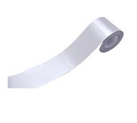 HNULGVI Wallpaper Borders Self Adhesive 5m PVC Waterproof Marble Waist Line Self Adhesive Skirting Wallpaper Living Room Decor Vinyl Floor Wall Border Stickers for Home(Sliver,10cmx5m)